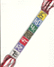 <p>By Vampira</p><p>This is a bookmark that is made by counted cross stitch. I would like to title this fan-art as Sanctuary of the Clans Bookmark, mainly because if one looks at the building itself, you will notice the order of the flags that hang ever so gracefully on the outside of the structure.</p>